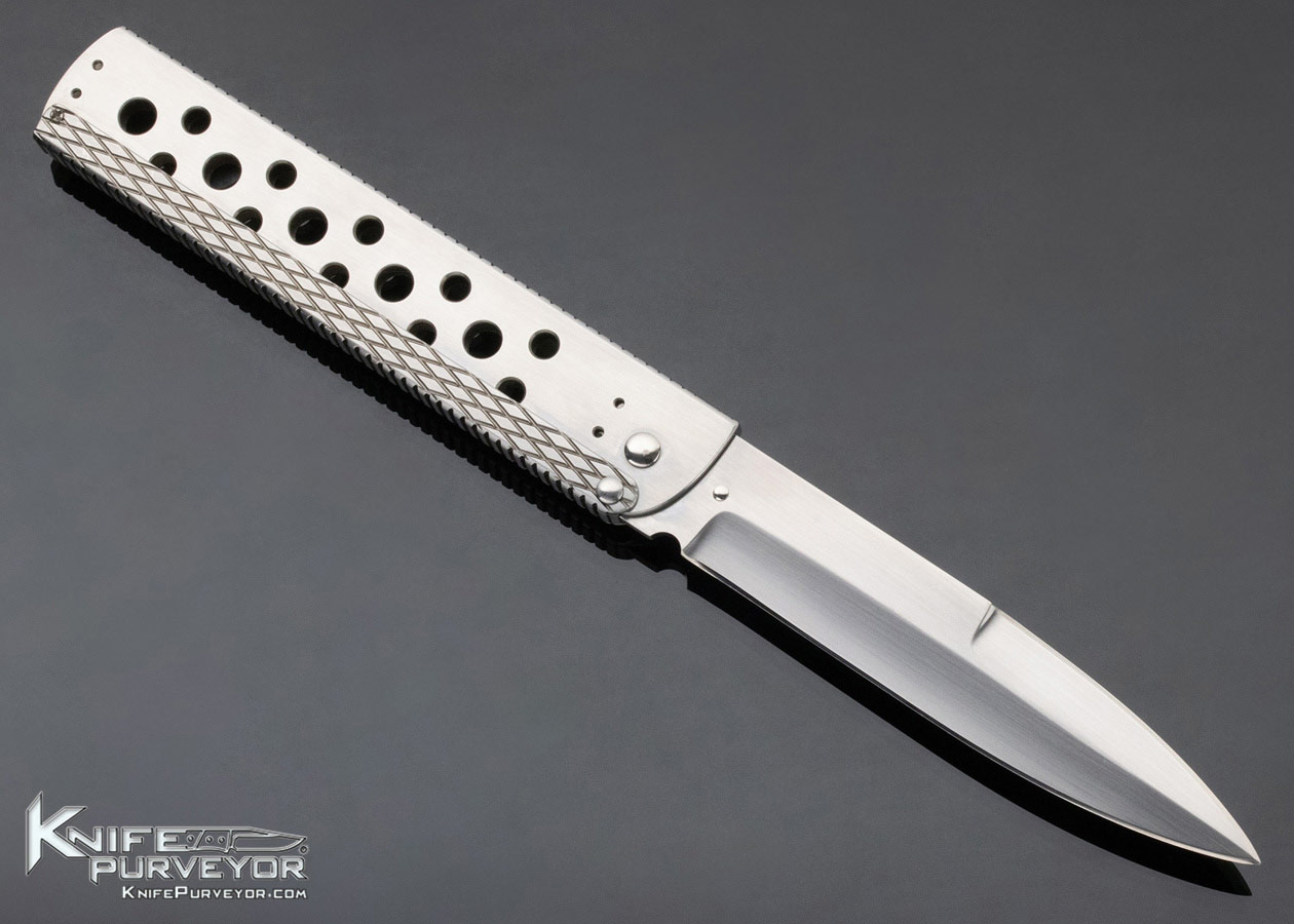 Phil Boguszewski Custom Knife Folding Gravity Knife #1 - Image 3