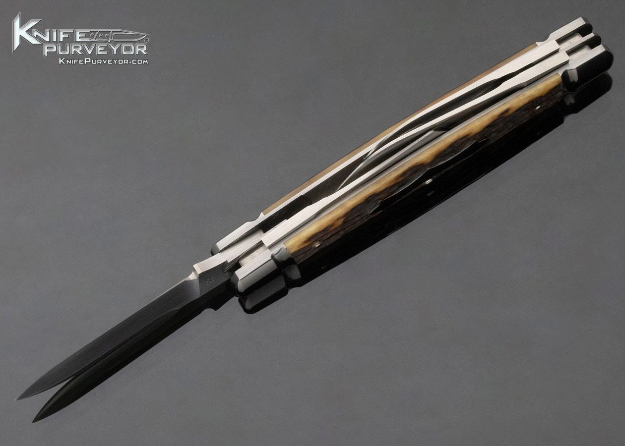 Reese Bose Custom 4 Blade Congress Remington Jigged Bone Slip Joint #1 - Image 7
