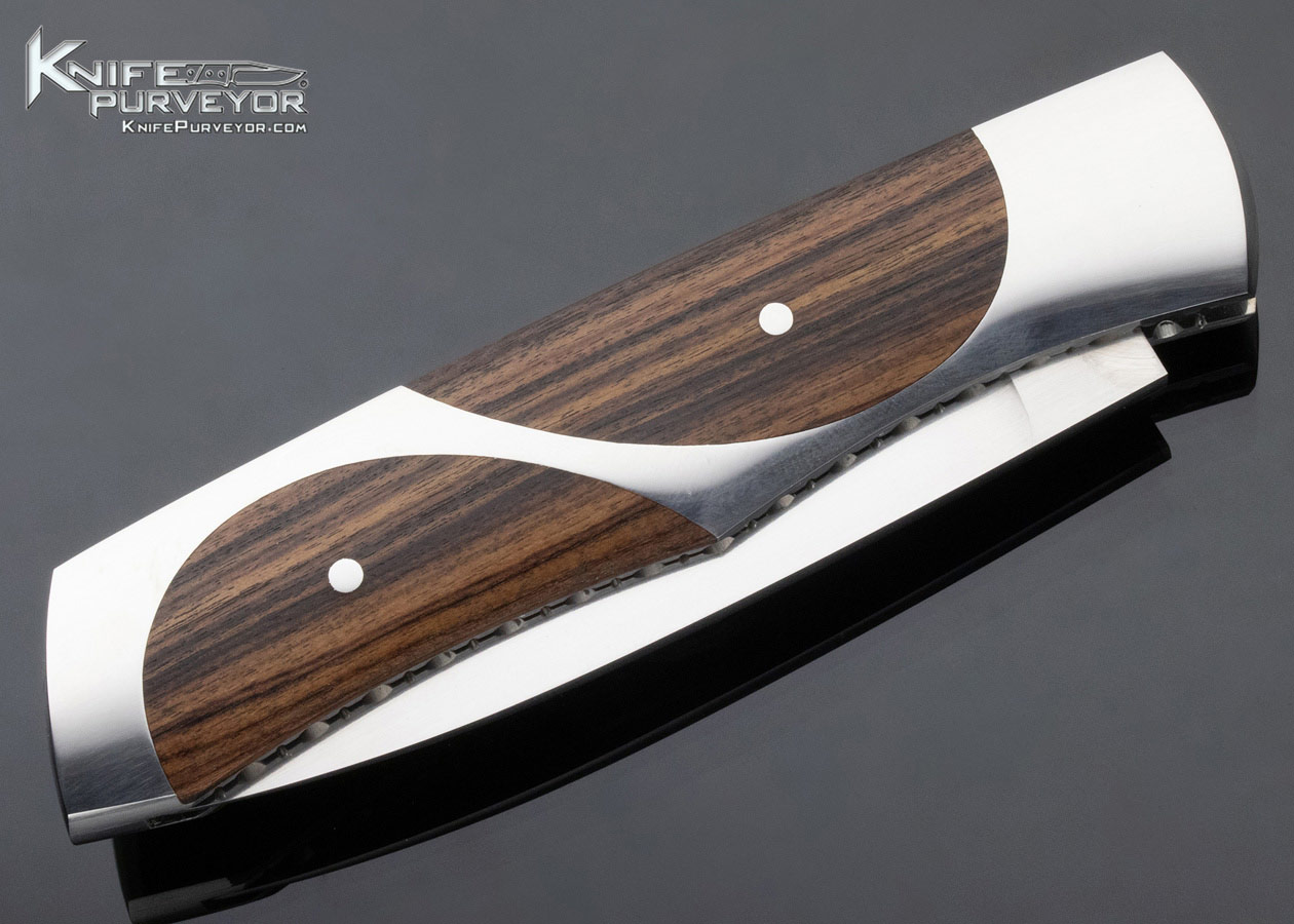 Scott Sawby Custom Knife Kingwood "Woodcock" Button Lock - Image 5