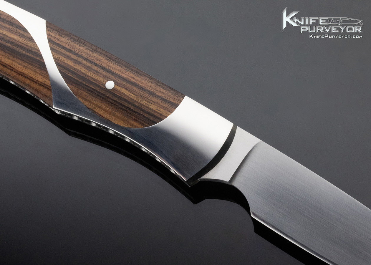 Scott Sawby Custom Knife Kingwood "Woodcock" Button Lock - Image 4