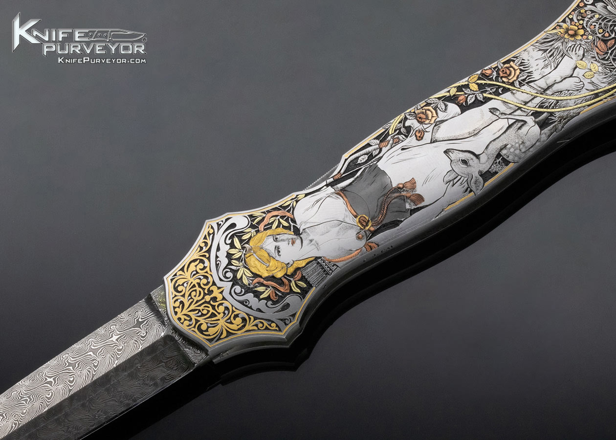 K*i様 ヴィンテージ 手彫り 木製 盾 セット カレッジ・ユニバーシティシリー Joe Kious Custom Knife CJ Cai Engraved 
