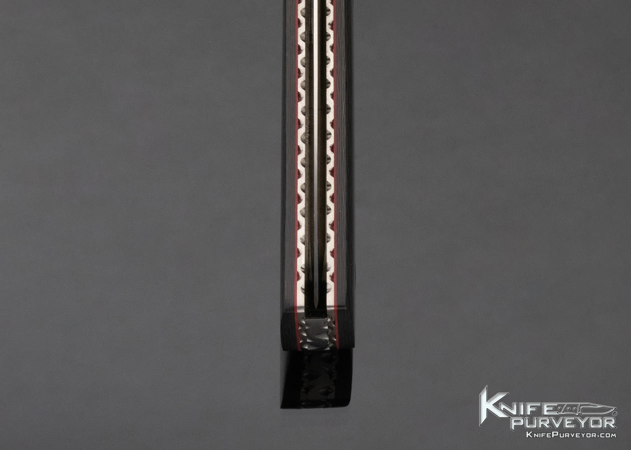 Mel Pardue Custom Knife Carbon Fiber Linerlock - Image 8