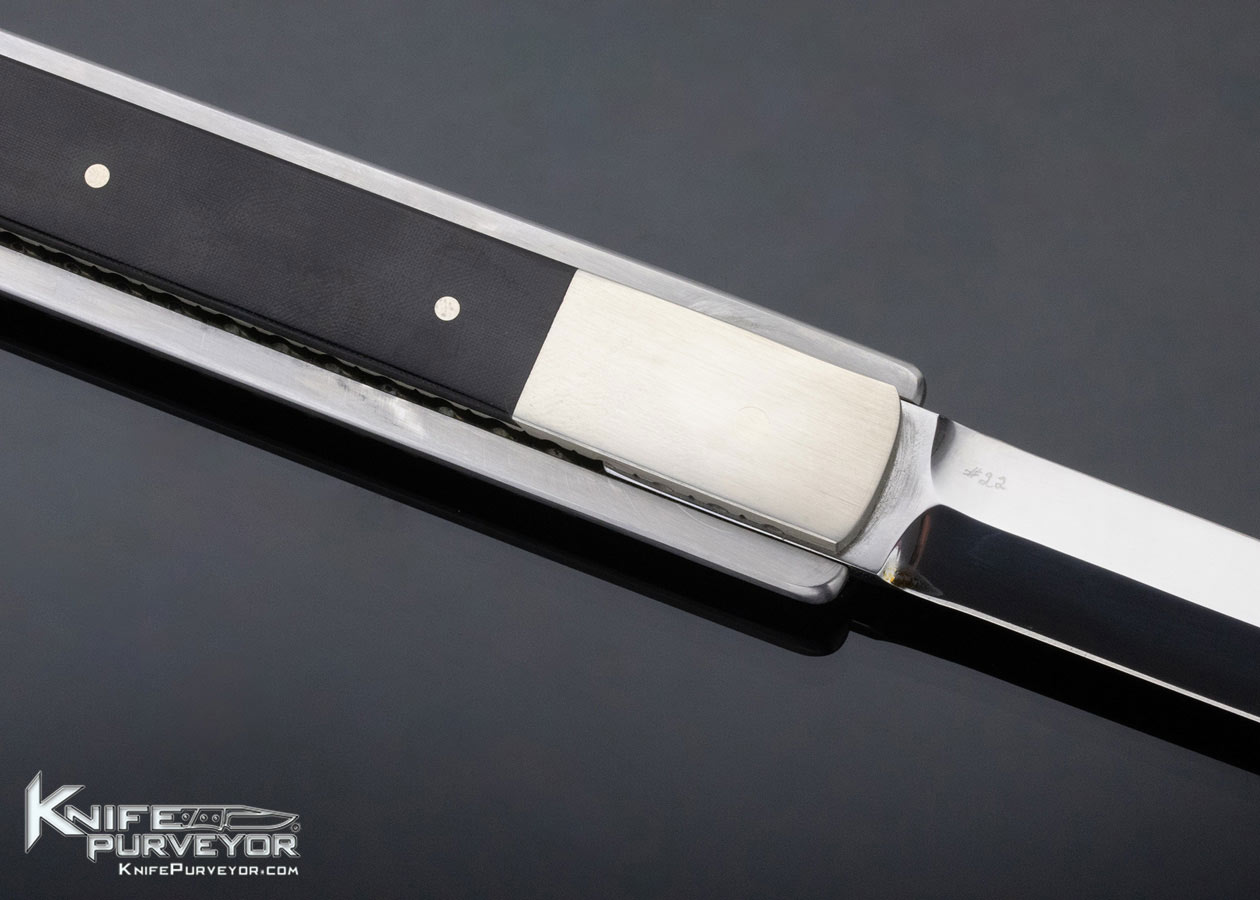 Pat Crawford Custom Knife "Bar Lock" #22 Folder - Image 4