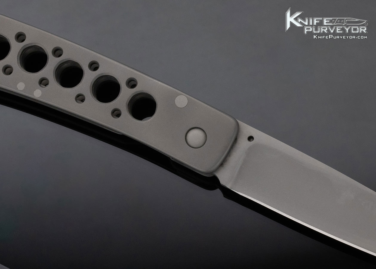 Pat Crawford Custom Knife Titanium Linerlock - Image 4