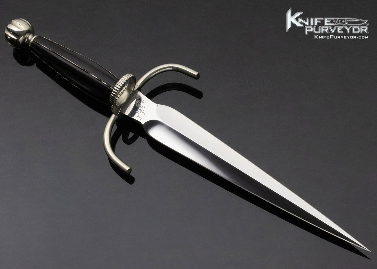 Dr_-Fred-Carter-Custom-Knife-Fluted-Ebony-Ring-Dagger-12323