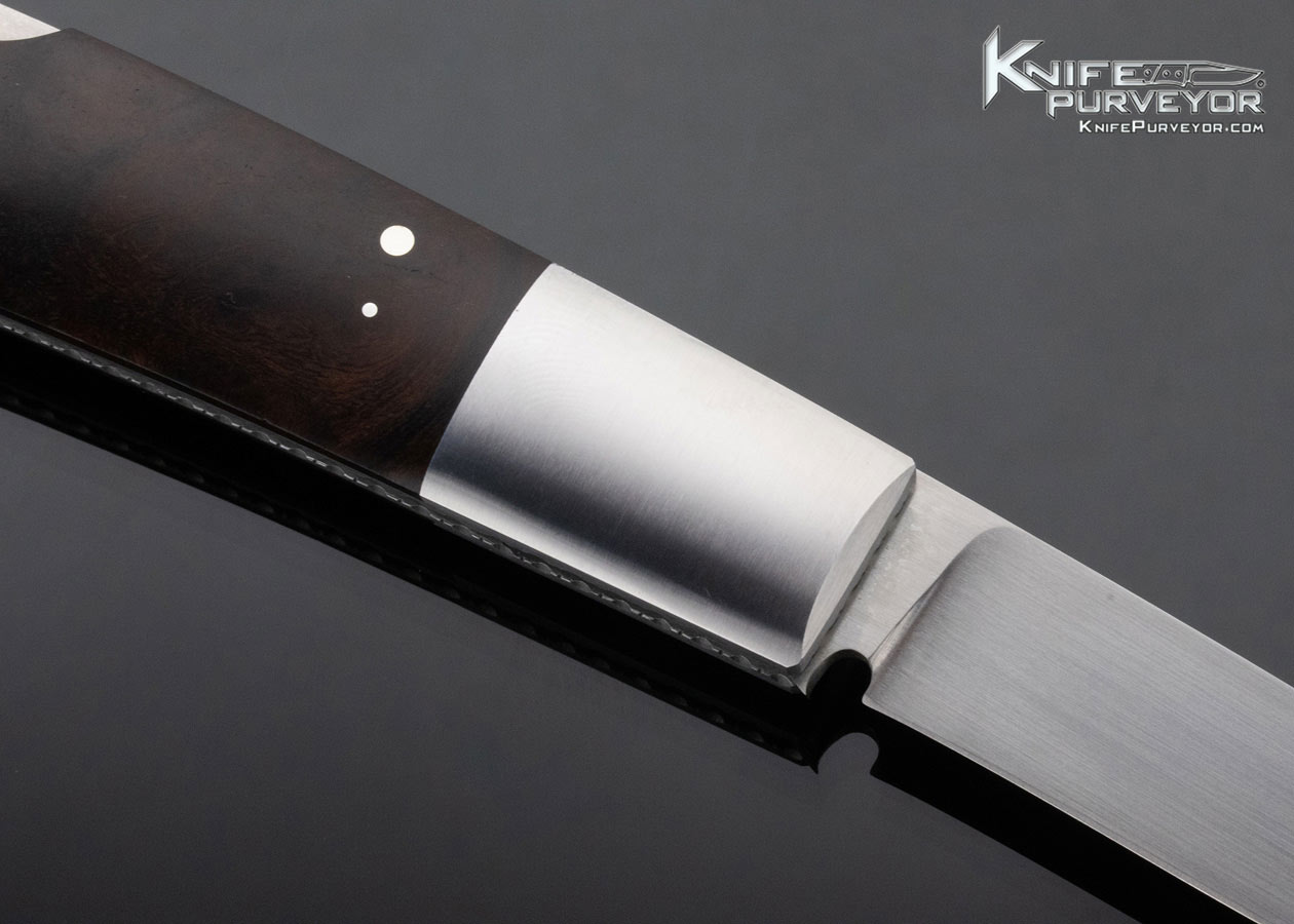 Frank Centofante Custom Knife Desert Ironwood Lockback - Image 3