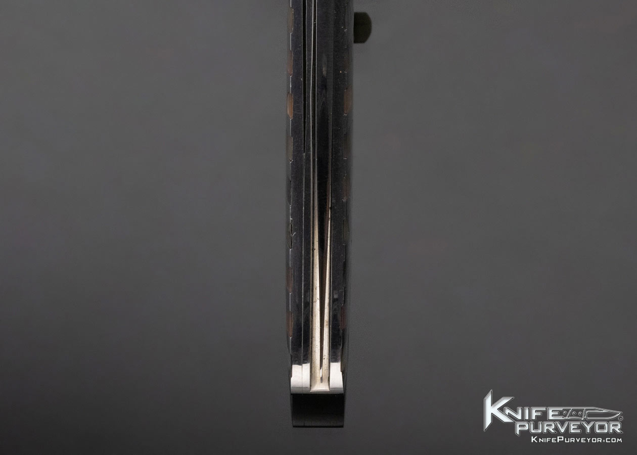 Koji Hara Custom Knife Abalone Interframe Linerlock - Image 8