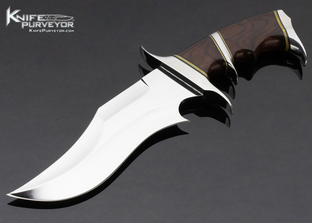 Bill-Luckett-Custom-Knife-Nickel-Silver_-Brass_-and-Wood-Handle-Battle-Bowie-12726-open 12726