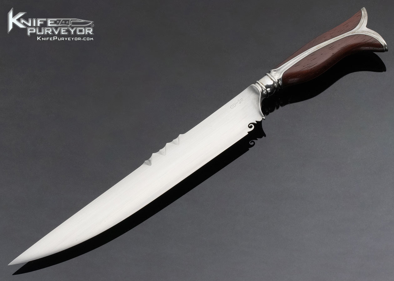 Christoph Deringer Custom Knife Forged Integral Fixed Blade 12905