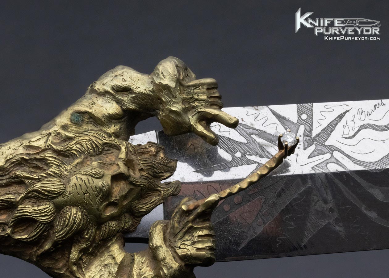Joseph Szilaski Custom Knife Wizard Dagger 12906