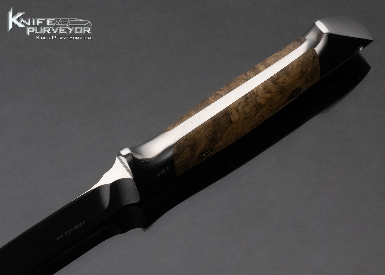 Edmund-Davidson-Custom-Knife-Loveless-Design-Integral-Drop-Point-Hunter-12907-open 12907