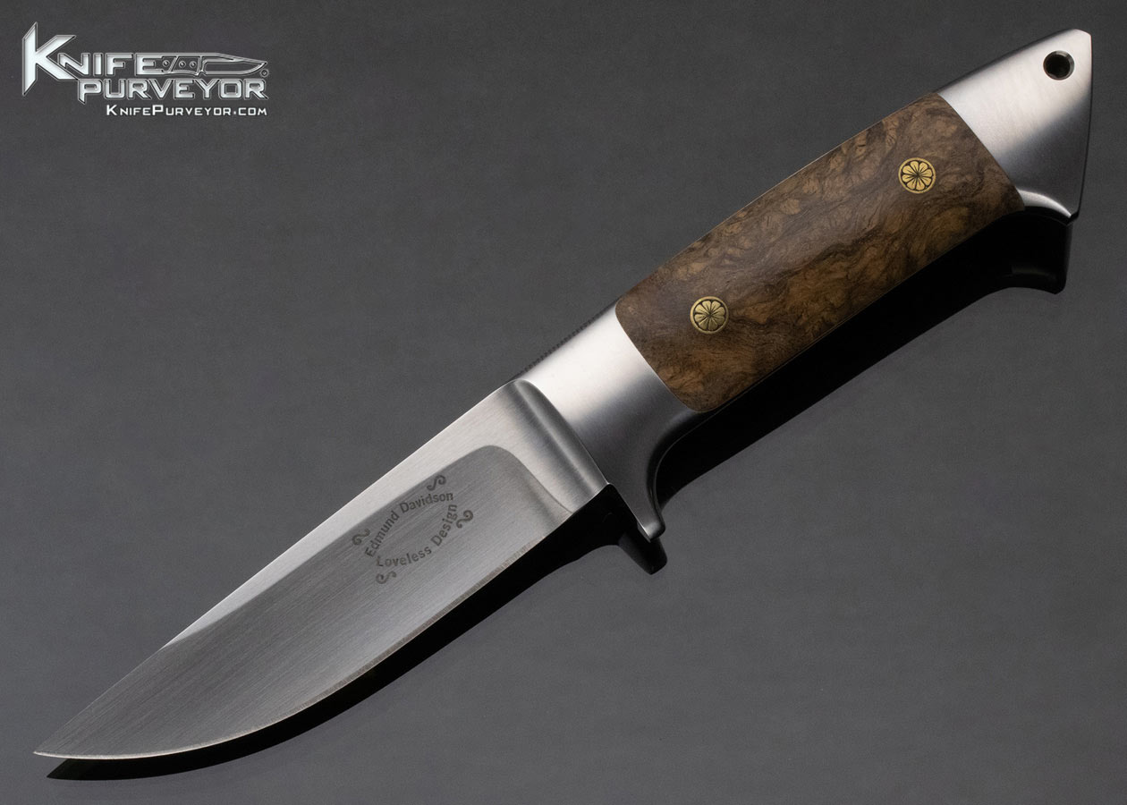 Edmund-Davidson-Custom-Knife-Loveless-Design-Integral-Drop-Point-Hunter-12907-open 12907