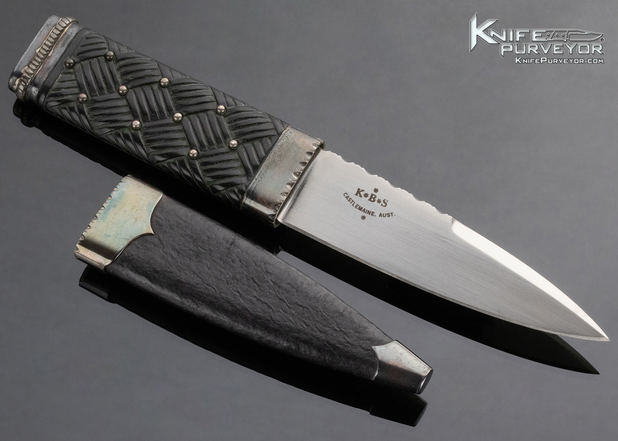 K.B.S. Australian "Skee n Doo" African Blackwood with Scabbard 13970