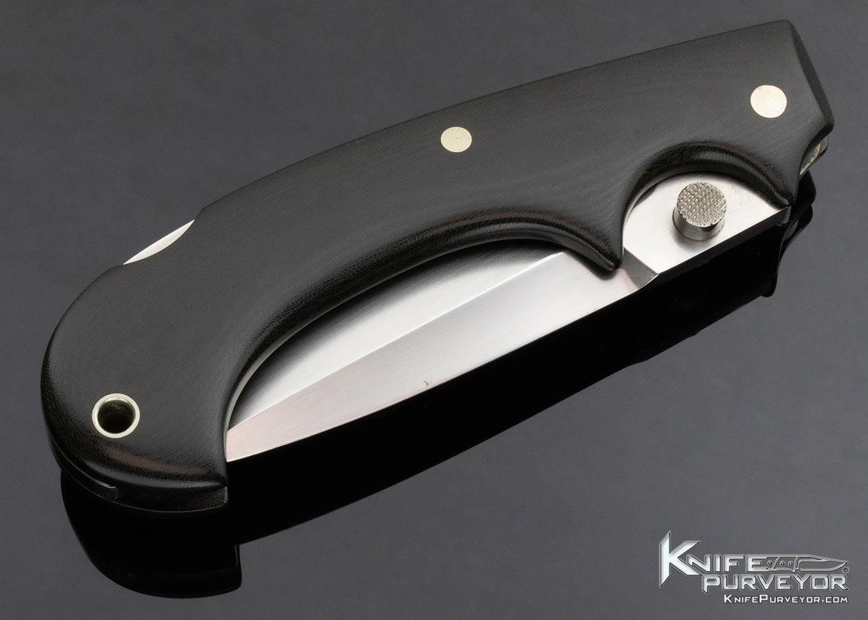 Phil Boguszewski Custom Knife Micarta PF-5 Lockback - Image 3