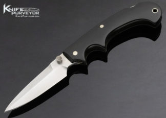Phil Boguszewski Custom Knife Micarta PF-5 Lockback 13132