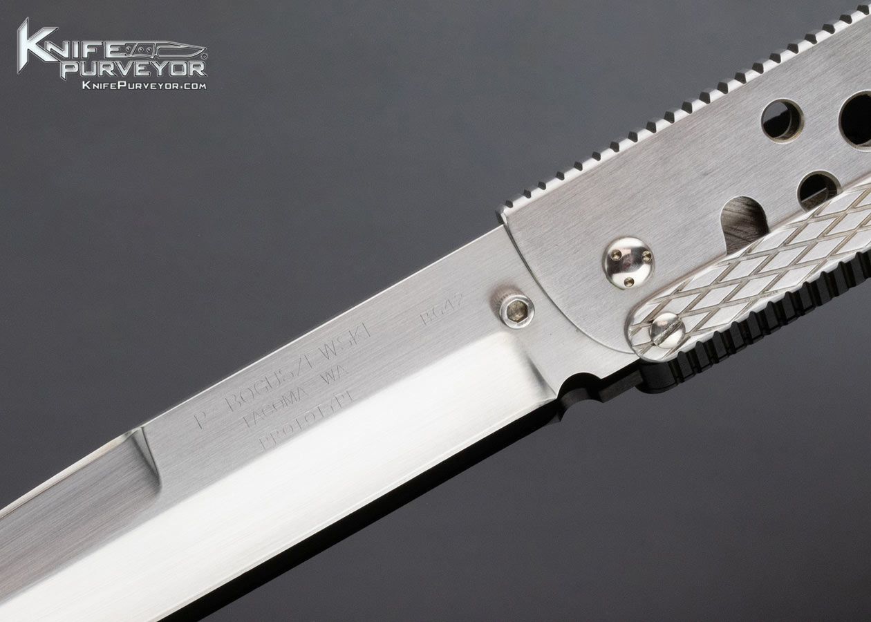 Phil Boguszewski Custom Knife Folding Gravity Knife Prototype - Image 2