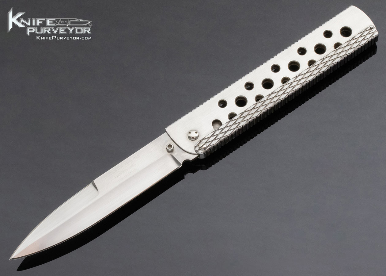 Phil Bogusczewski Custom Knife Folding Gravity Knife Prototype 12008