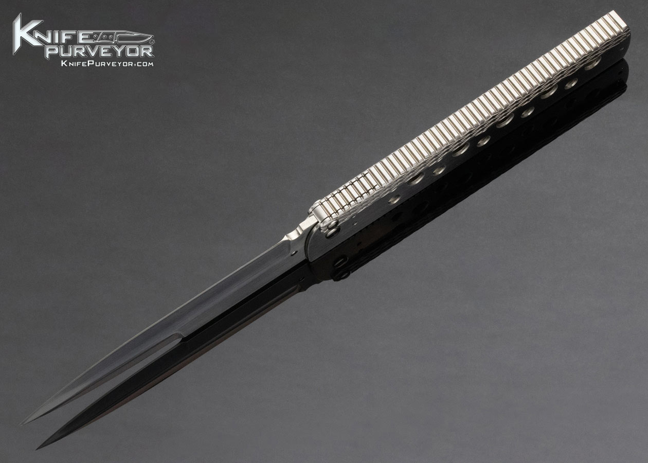 Phil Boguszewski Custom Knife Folding Gravity Knife Prototype - Image 5