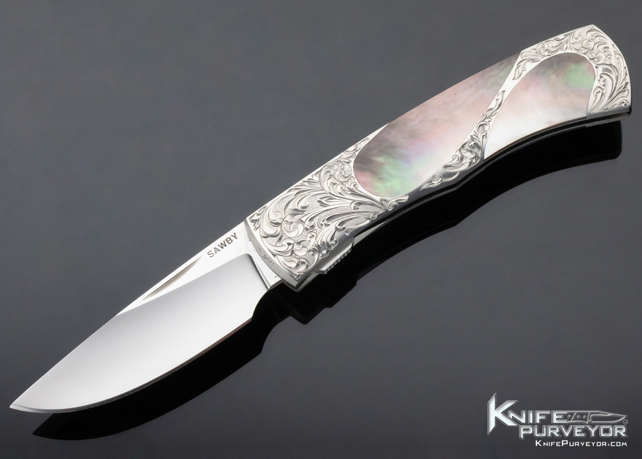 Scott Sawby Custom Black Lip Pearl Self-Lock 11993