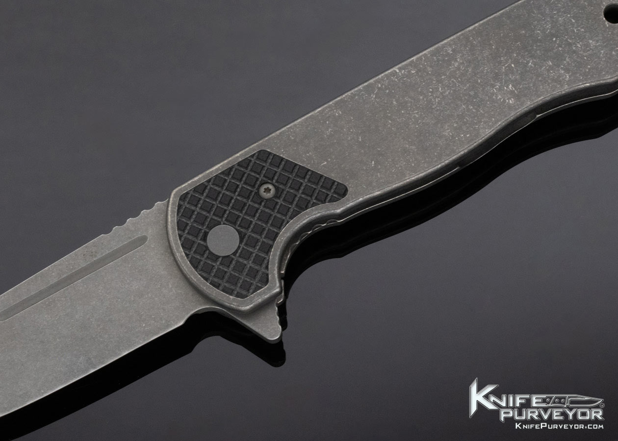 Horton Fellhoelter Custom Knife Chisel Grind with Polished Tip