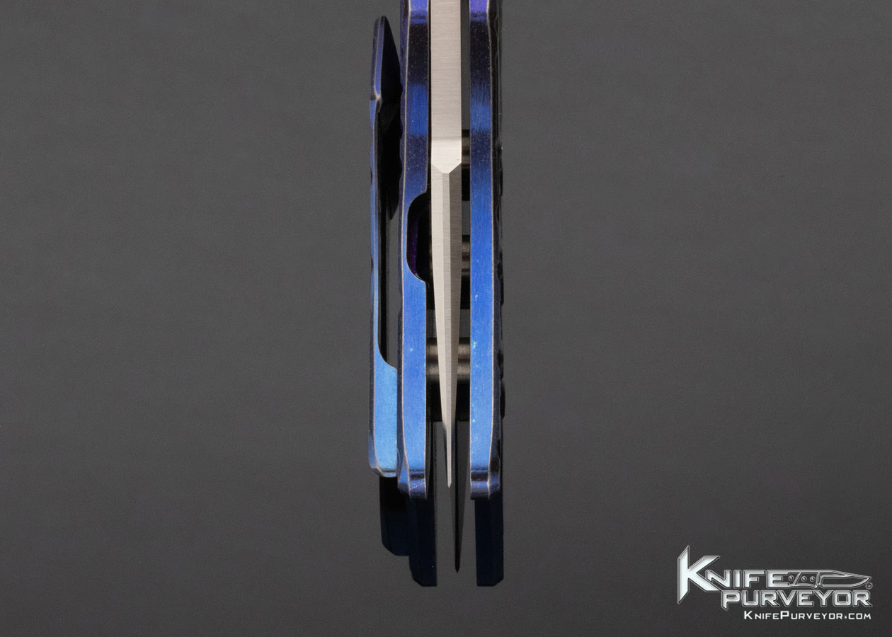 Sergei Rogovets Custom Knife X-13 Ti Flipper - Image 7