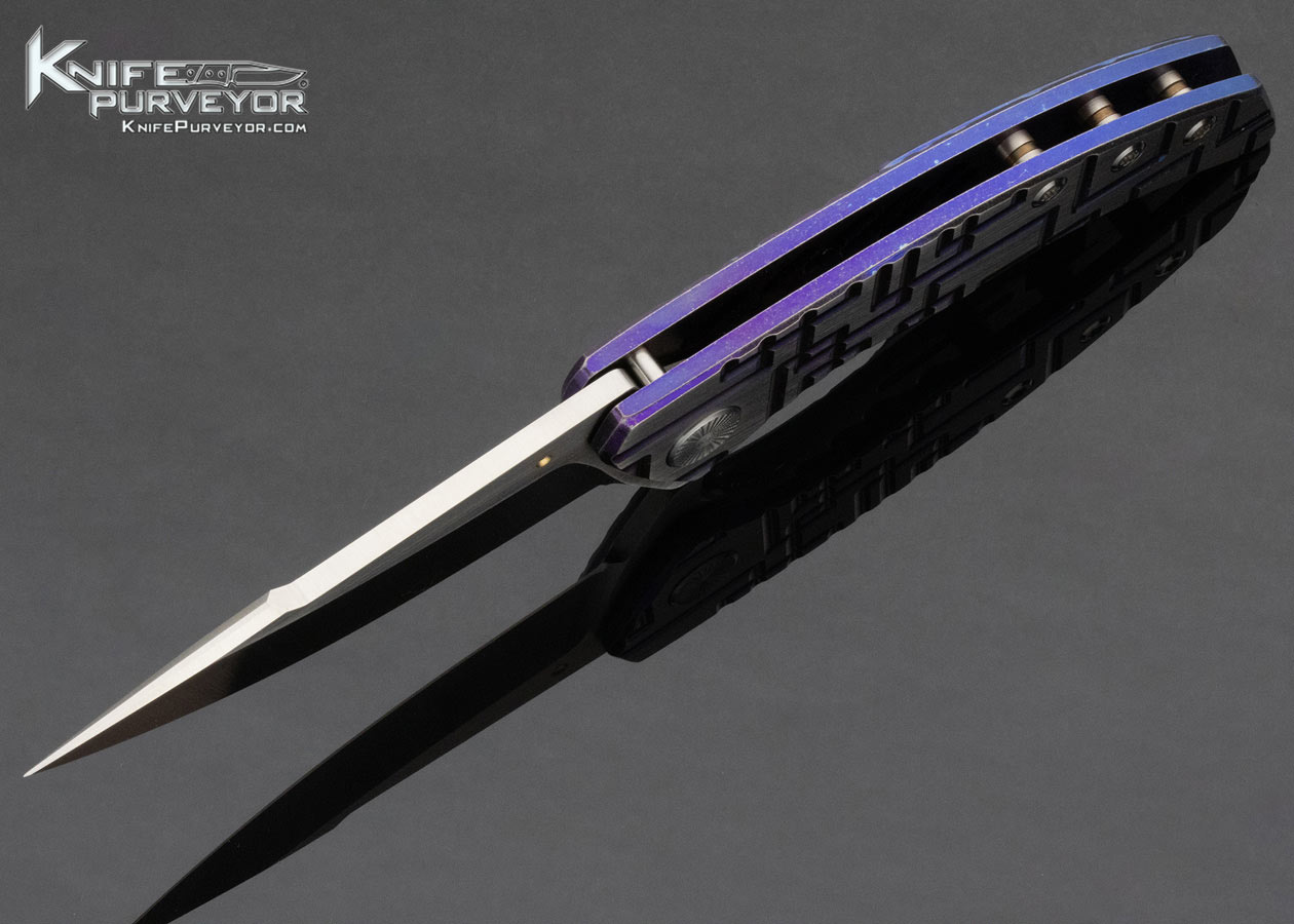 Sergei Rogovets Custom Knife X-13 Ti Flipper - Image 5