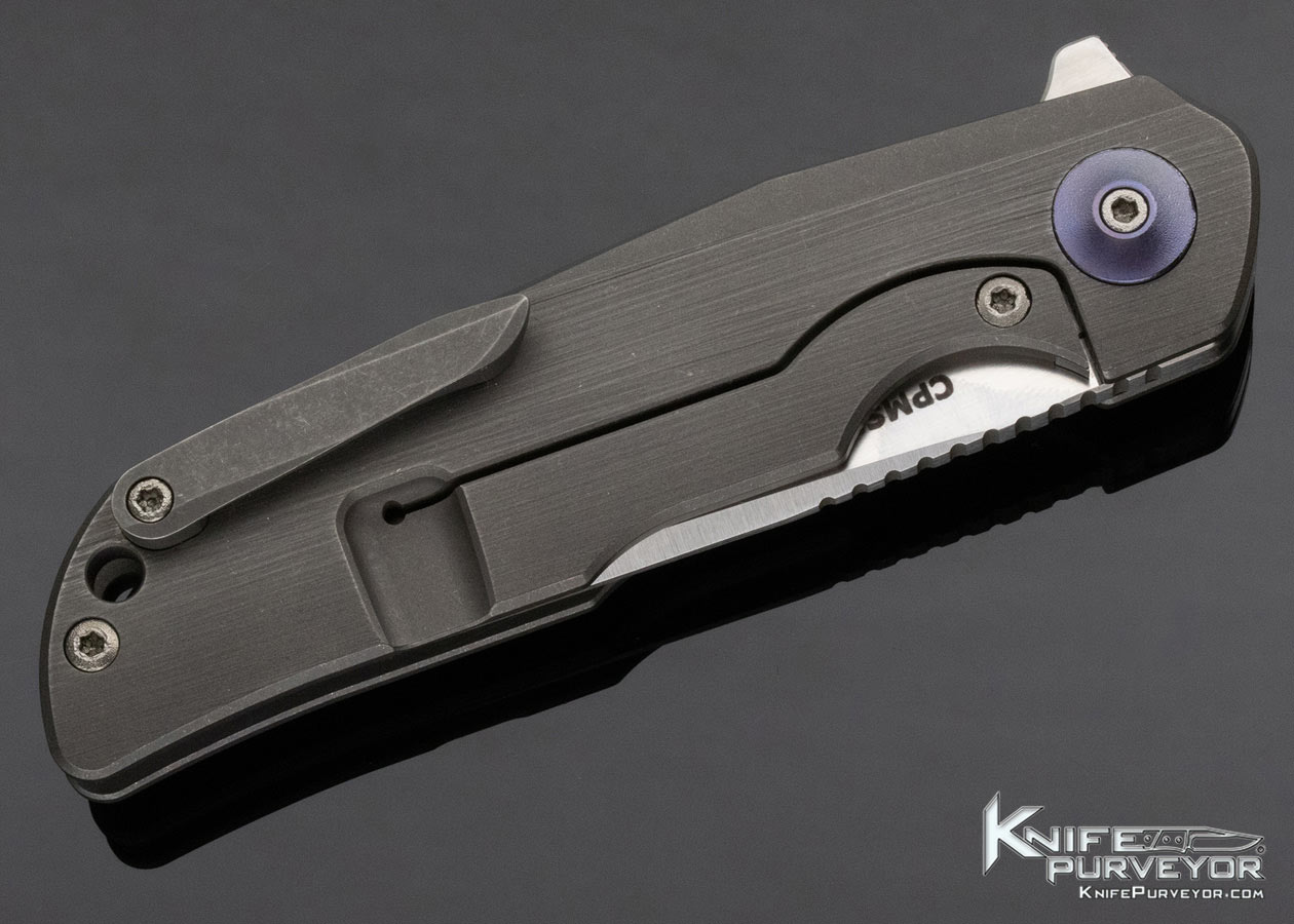 Shane Sibert Liong Mah Custom Knife Limited Edition Remedy Frame Lock Flipper Hand Ground by Sibert - Image 4