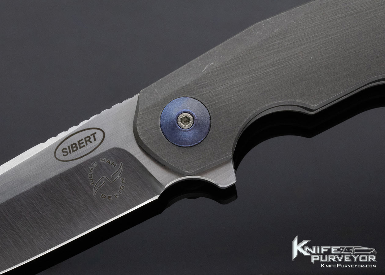 Shane Sibert Liong Mah Custom Knife Limited Edition Remedy Frame Lock Flipper Hand Ground by Sibert - Image 2