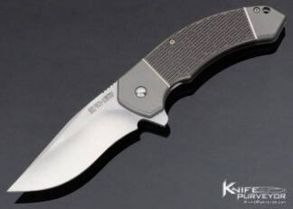 Tim Galyean Custom Knife Pro Series Lahar Model Frame Lock Flipper 13475