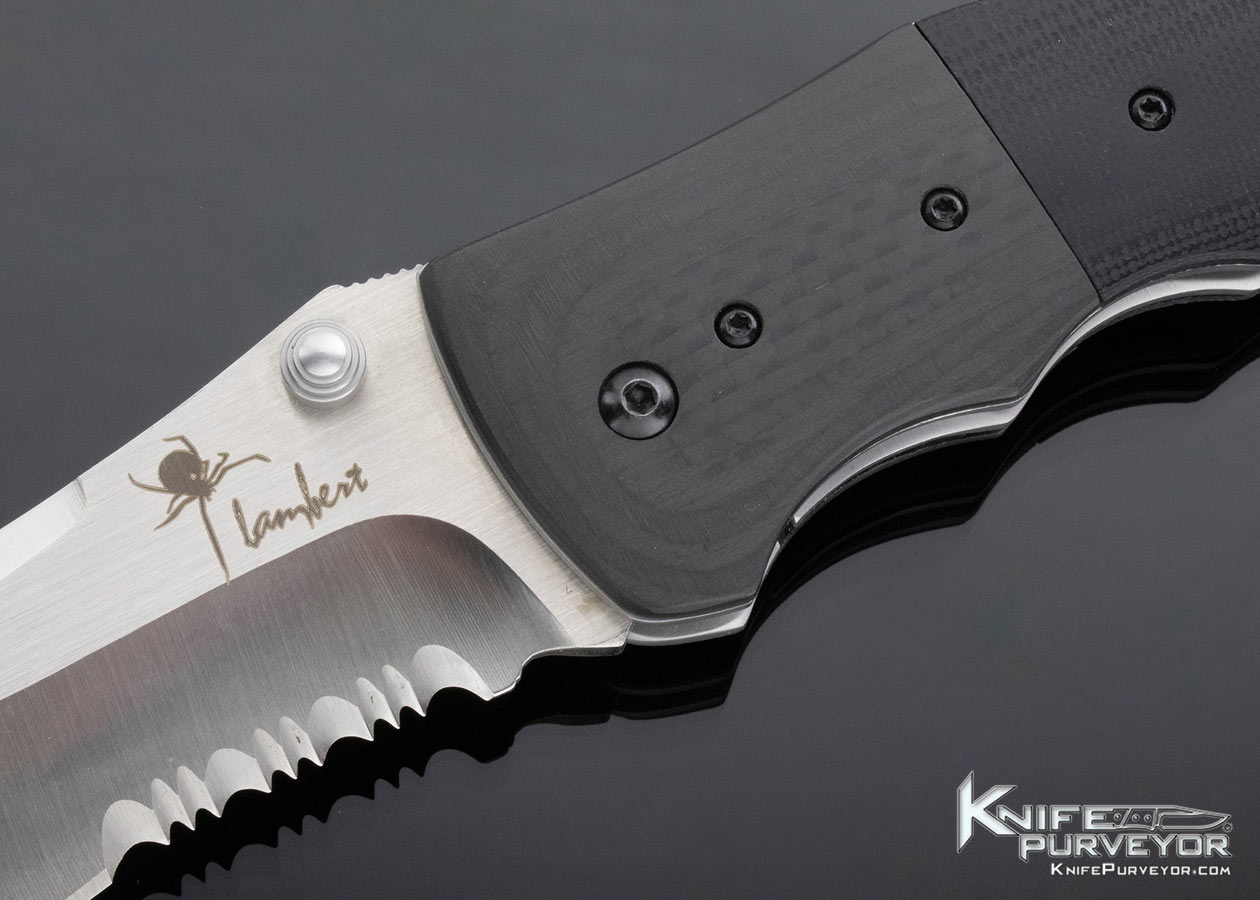 Meyerco Production Kirby Lambert Shock Wave G10 Serrated Linerlock Discontinued - Image 2