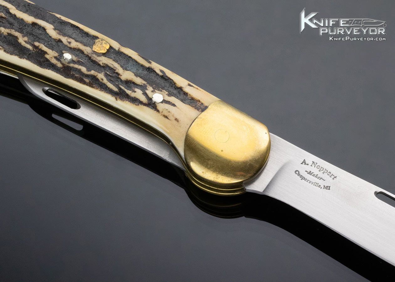 A. Noppert Custom Knife Two Blade Slipjoint - Image 5