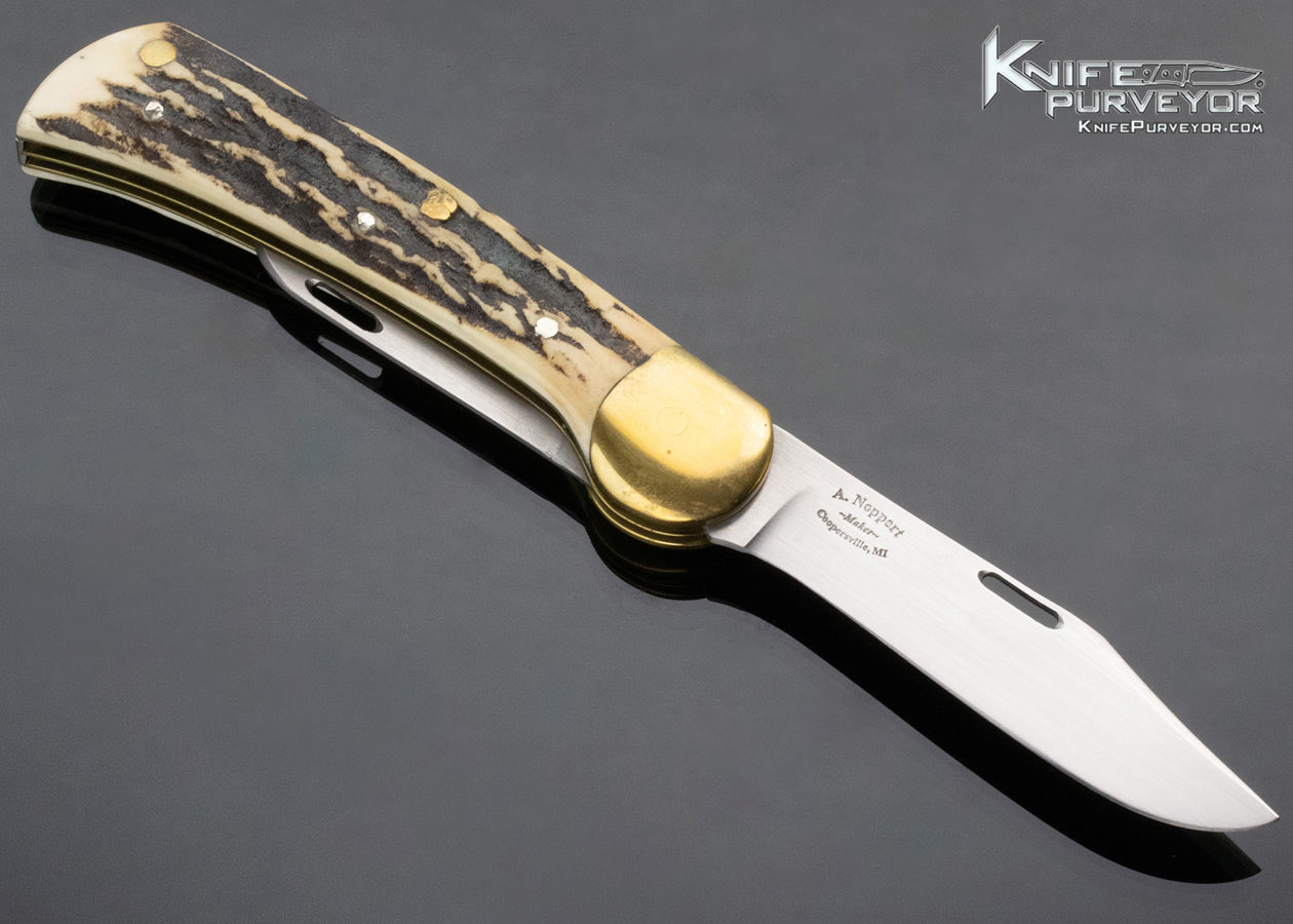 A. Noppert Custom Knife Two Blade Slipjoint - Image 4