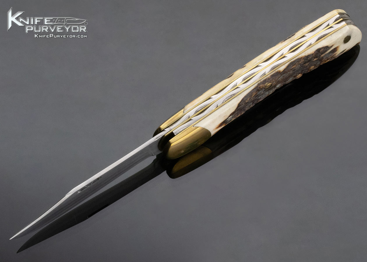 A. Noppert Custom Knife Two Blade Slipjoint - Image 9