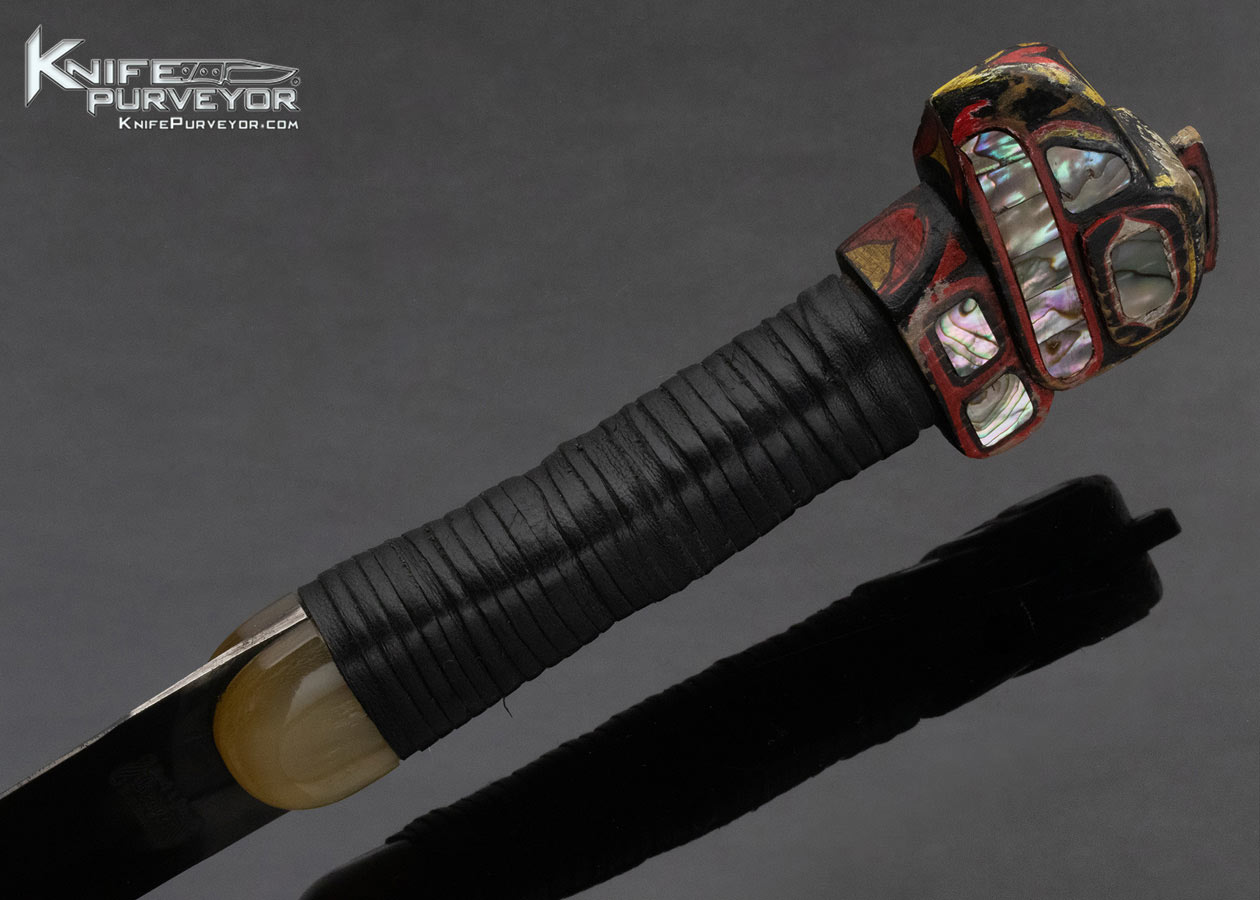 Butch and Judy Beaver Custom Knife Ritual Dagger - Image 5