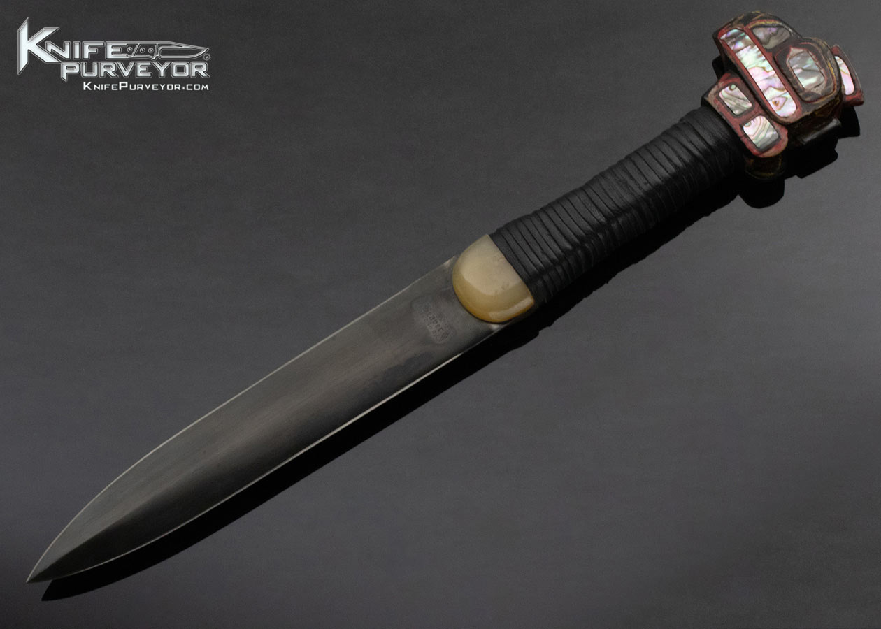 Butch and Judy Beaver Custom Knife Ritual Dagger 13963