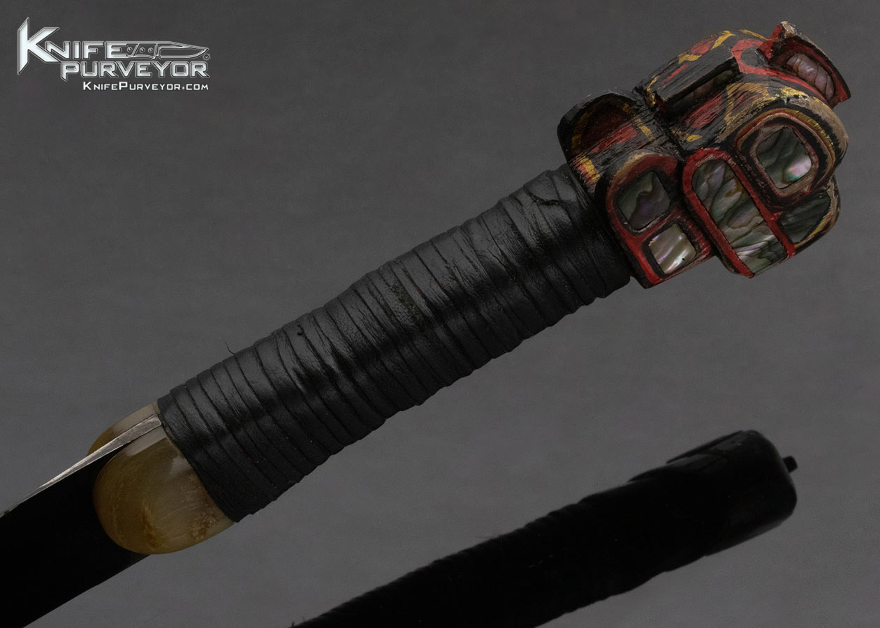 Butch and Judy Beaver Custom Knife Ritual Dagger - Image 6