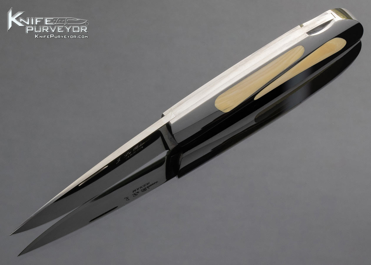 John Le Blanc Custom Knife Interframe Mammoth Interframe Lockback - Image 6
