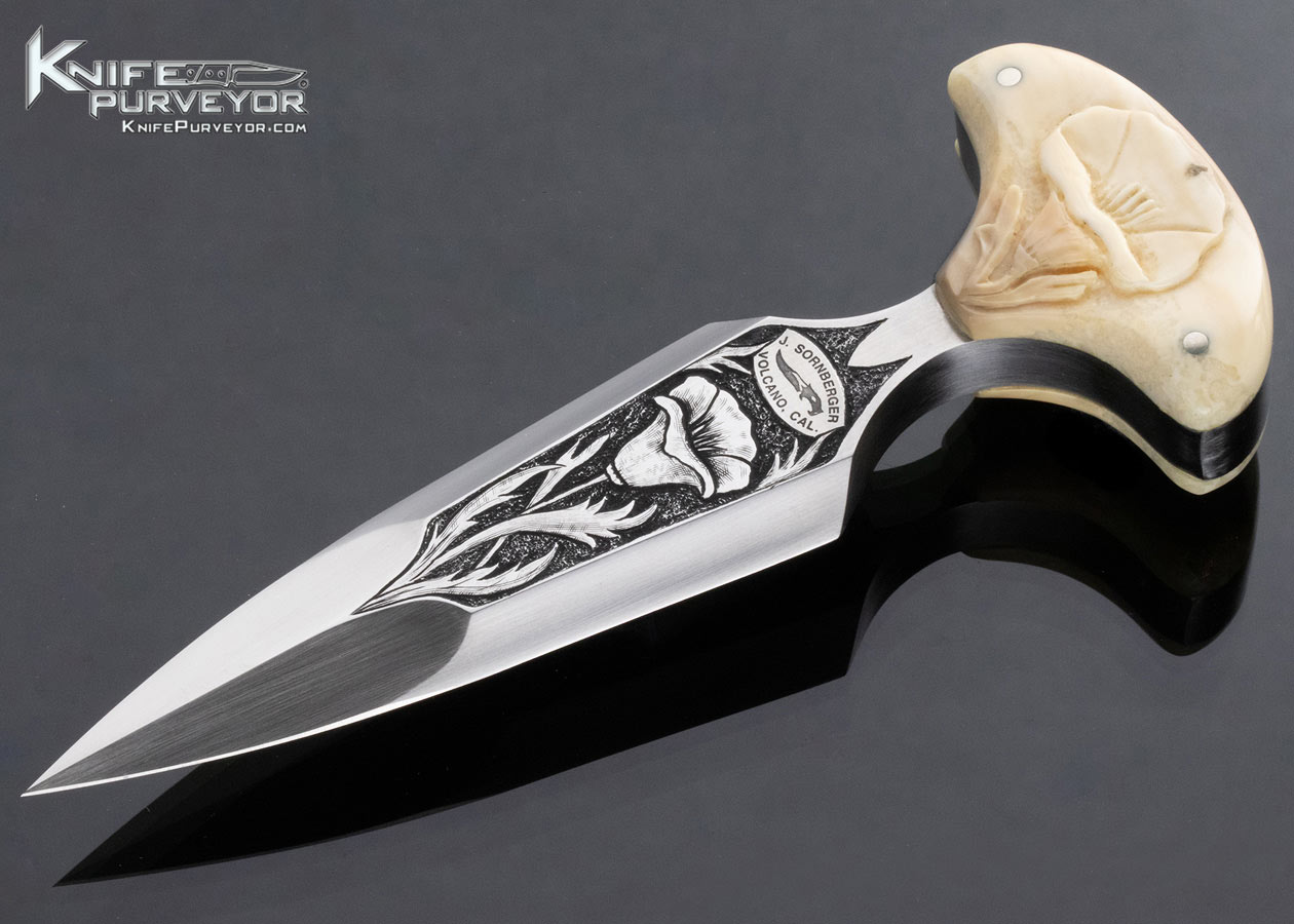 Jim Sornbeger Custom Knife Push Dagger 13828
