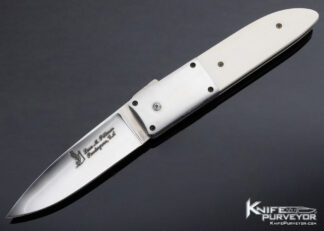 Leon Pittman Custom Knife Mammoth Slide Lock 13874
