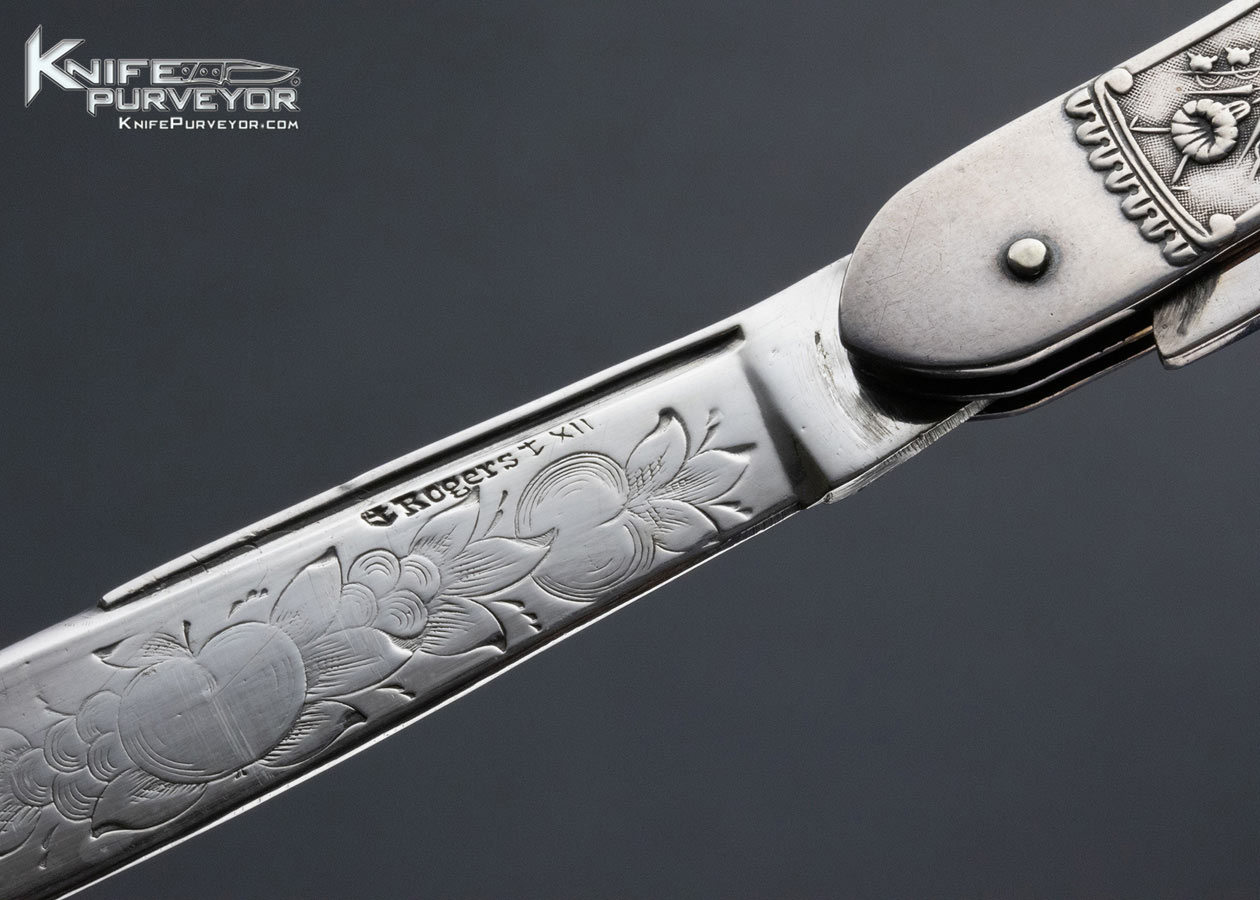 Rogers Antique Silver Fruit Knife - Knife Purveyor