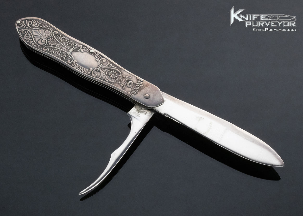 Rogers Antique Silver Fruit Knife - Knife Purveyor