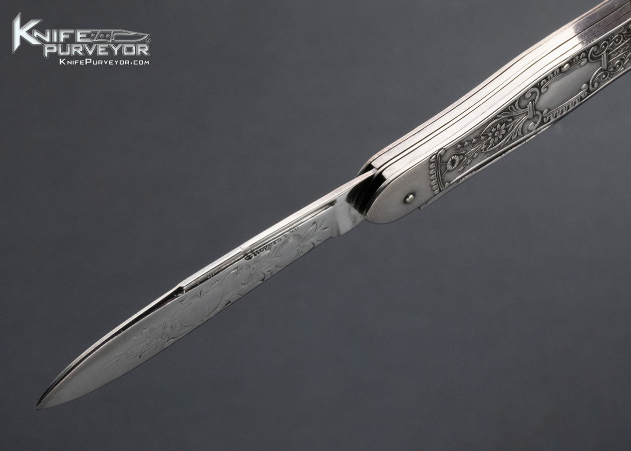 工芸品 kat&roger Rogers Antique Silver Fruit Knife - Knife Purveyor