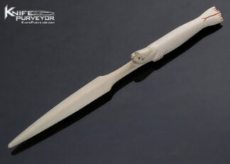 Carved Mammoth "Seal" Letter Opener 14373
