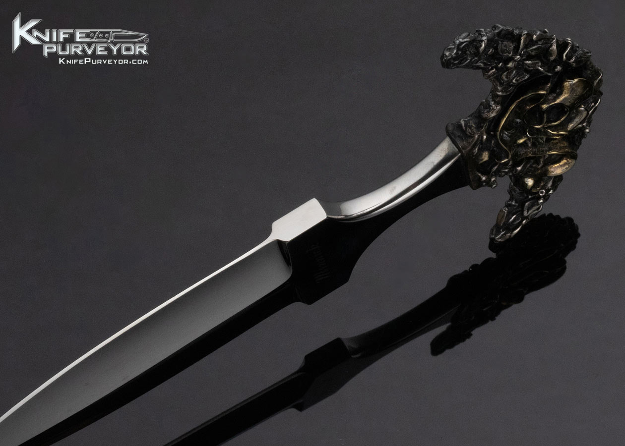 Jim and Joyce Minnick Custom Knife Push Dagger - Image 4