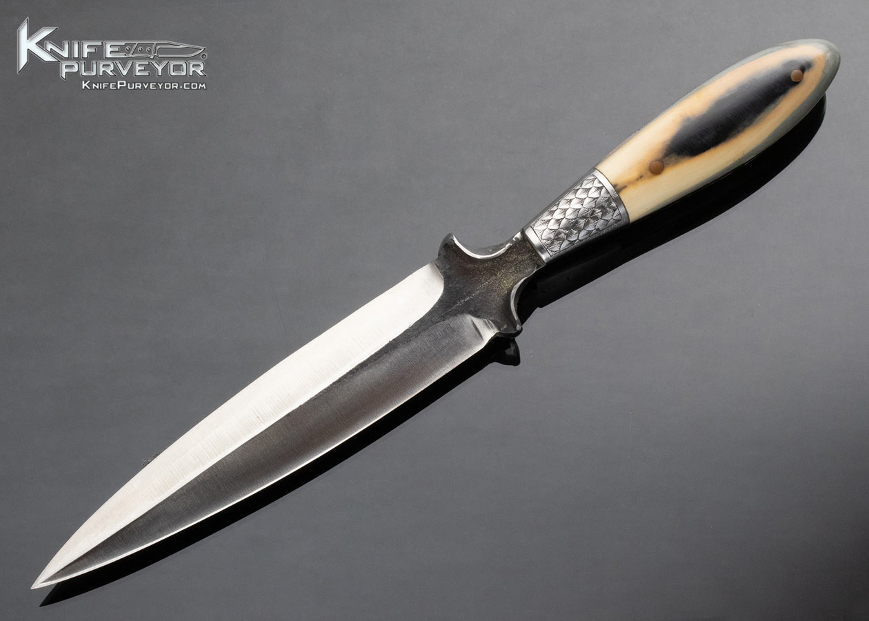 Joe Keeslar Custom Knife With Sheath 13838