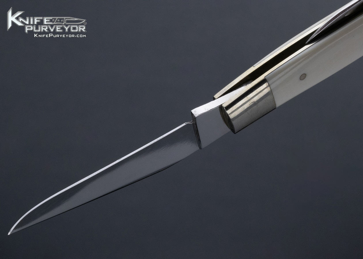 Robert Enders Custom Knife 25 Years Knife Makers Guild Mammoth 2 Blade Slipjoint - Image 6