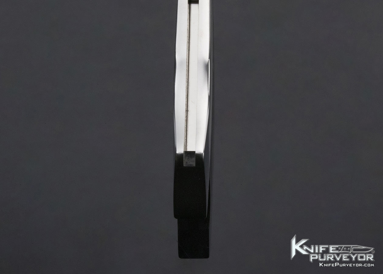 Ron Lake Custom Knife Mother of Pearl Interframe Sierra Lockback - Image 8
