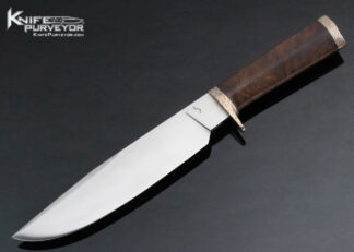 Tim Zowada Custom Knife Mokume Cocobolo Bowie 13962