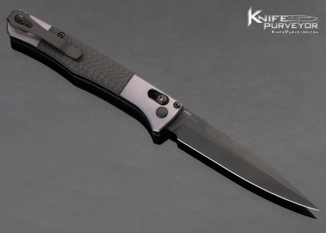 Benchmade 4170BK Auto Fact Carbon Fiber & Aluminum S90V - Image 3