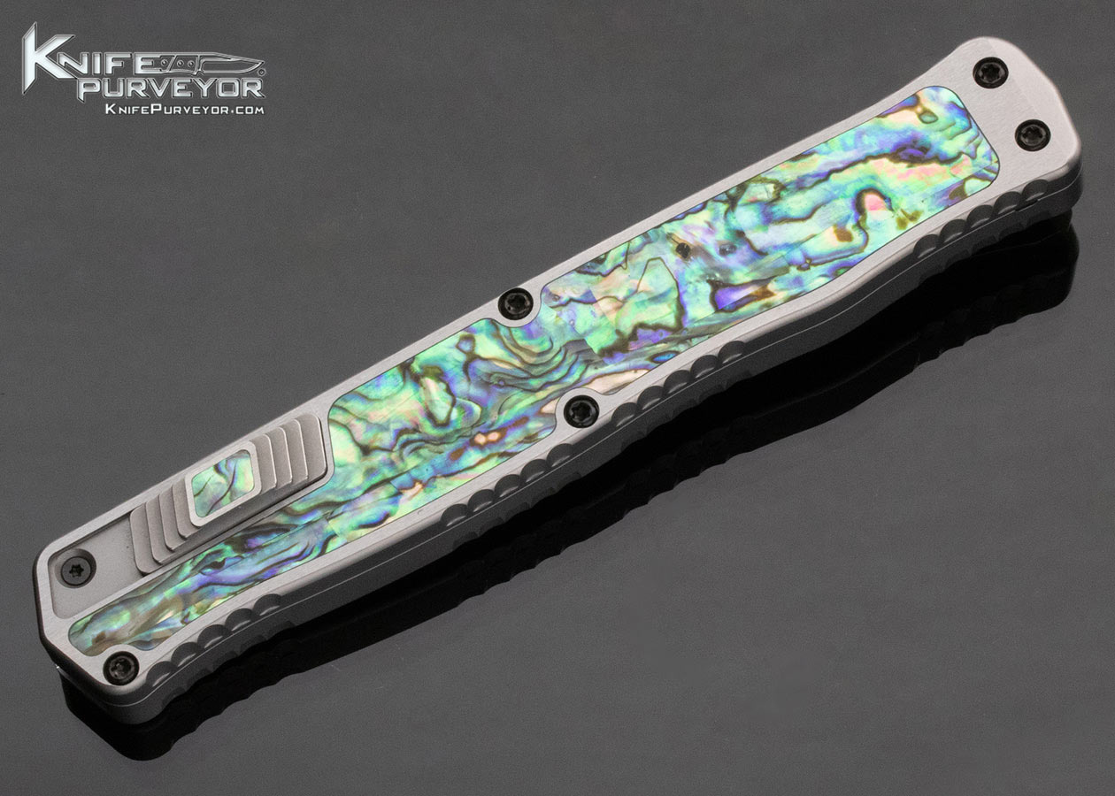 Heretic Knives Cleric II Stainless Steel w/ Abalone OTF 14462
